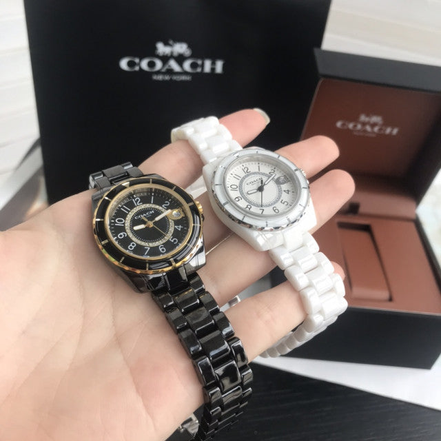 Coach Preston White Dial White Steel Strap Watch for Women - 14503462 - Jewelry image 17