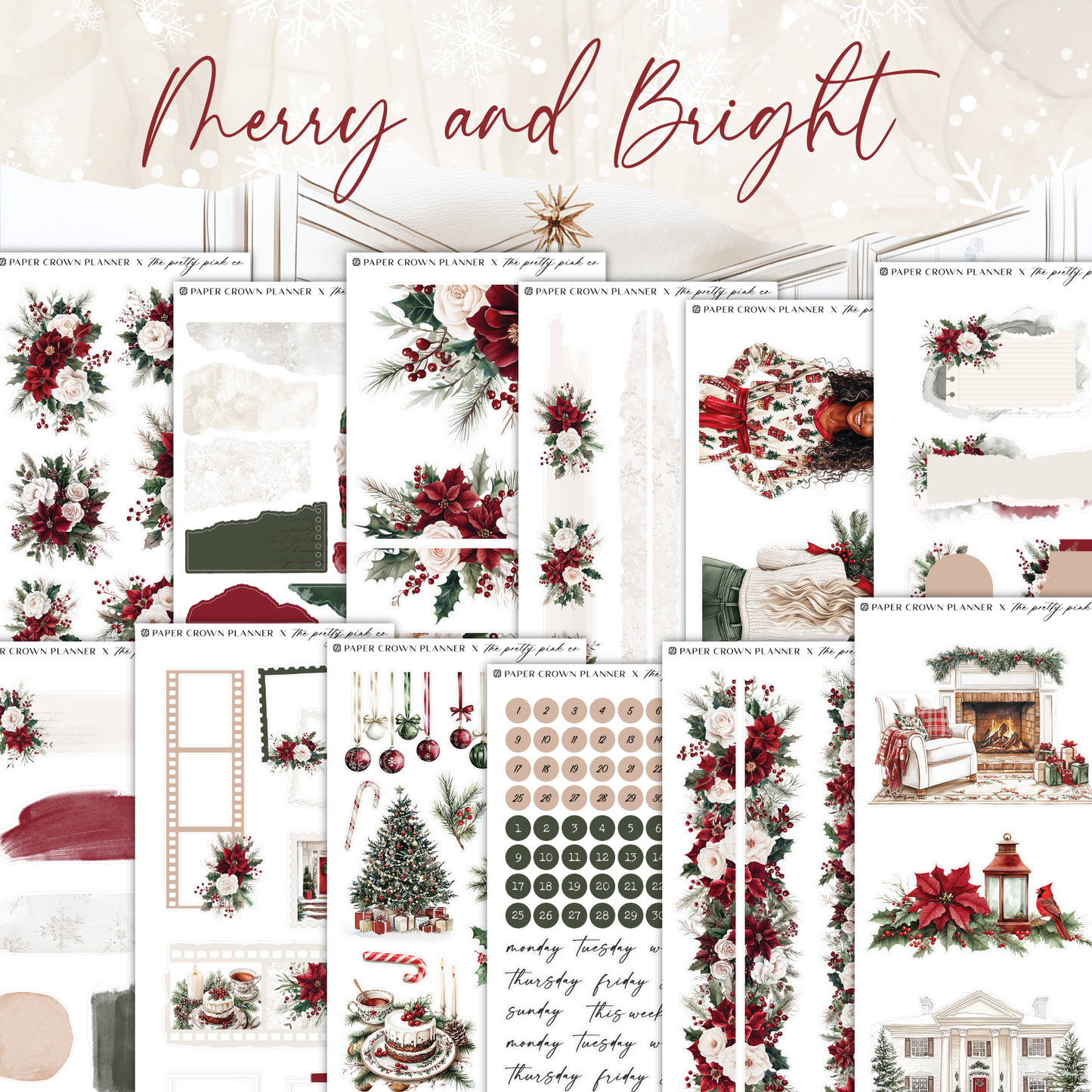 Merry And Bright | Decorative Kit - Bedding image 1