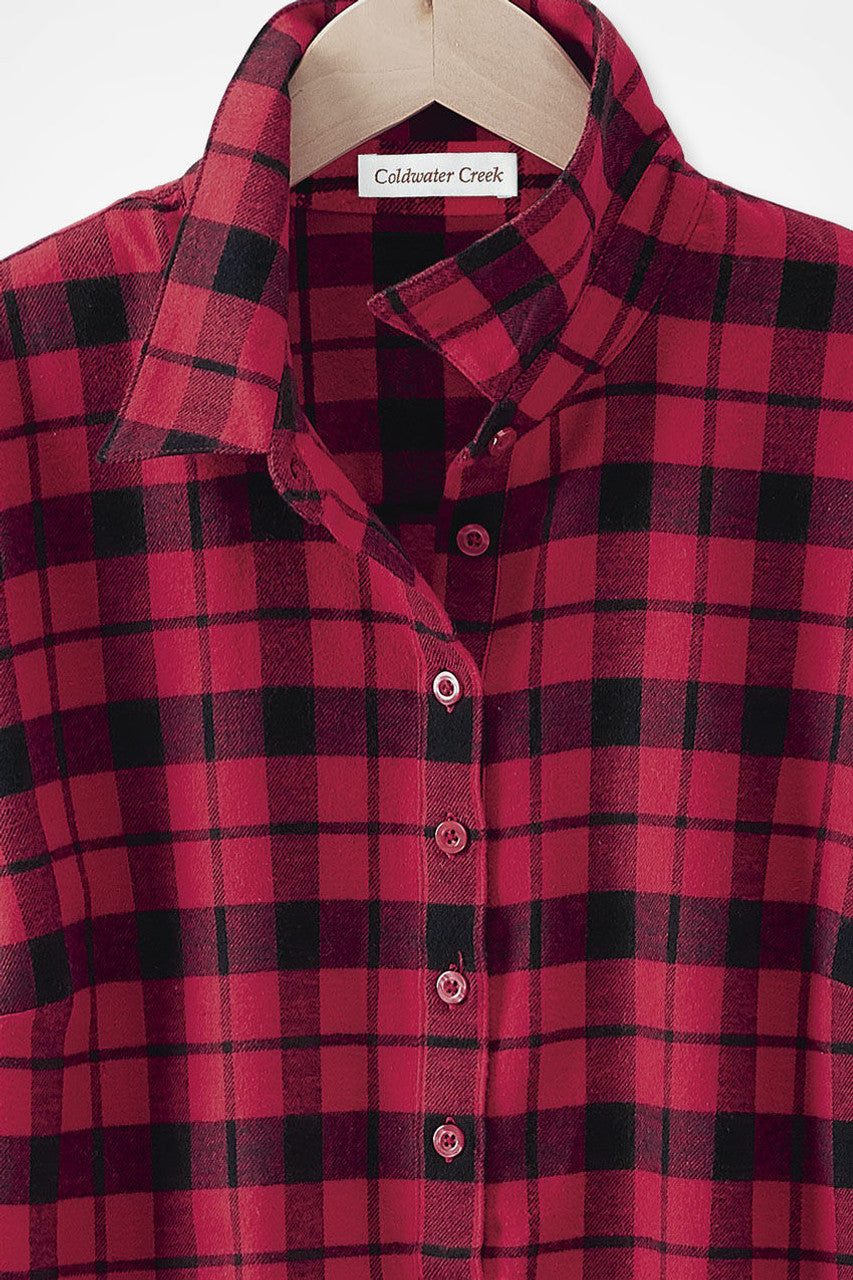 Festive Celebration Plaid Tunic - Misc image 2