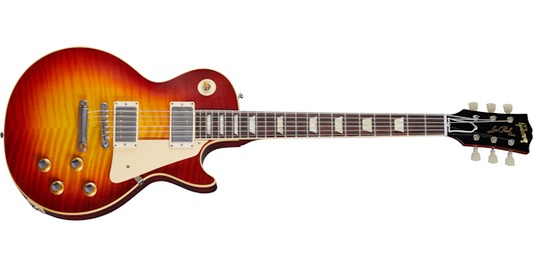Gibson Custom Shop Murphy Lab 1960 Les Paul Standard Wide Tomato Burst Ultra Light Aged - Wide Tomato Burst LPR60ULWTNH - Jewelry image 1