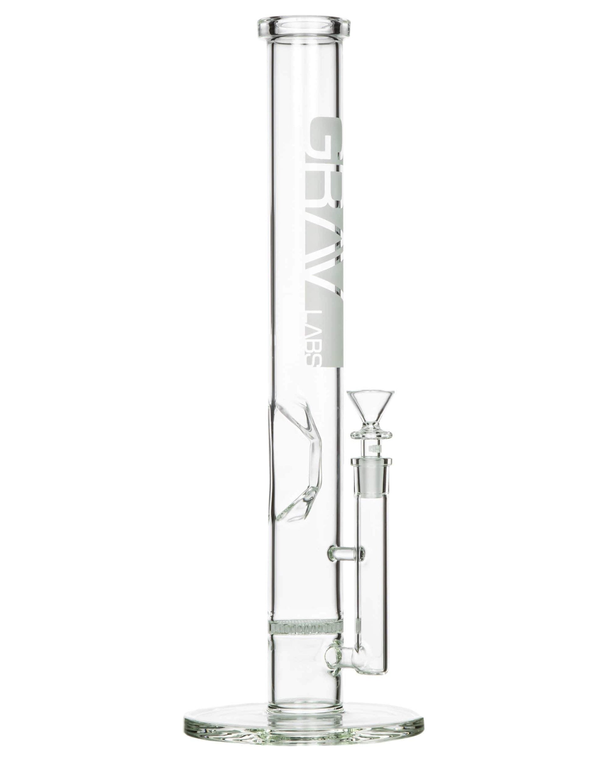 Large Honeycomb Perc Straight Tube Bong - Bongs image 1
