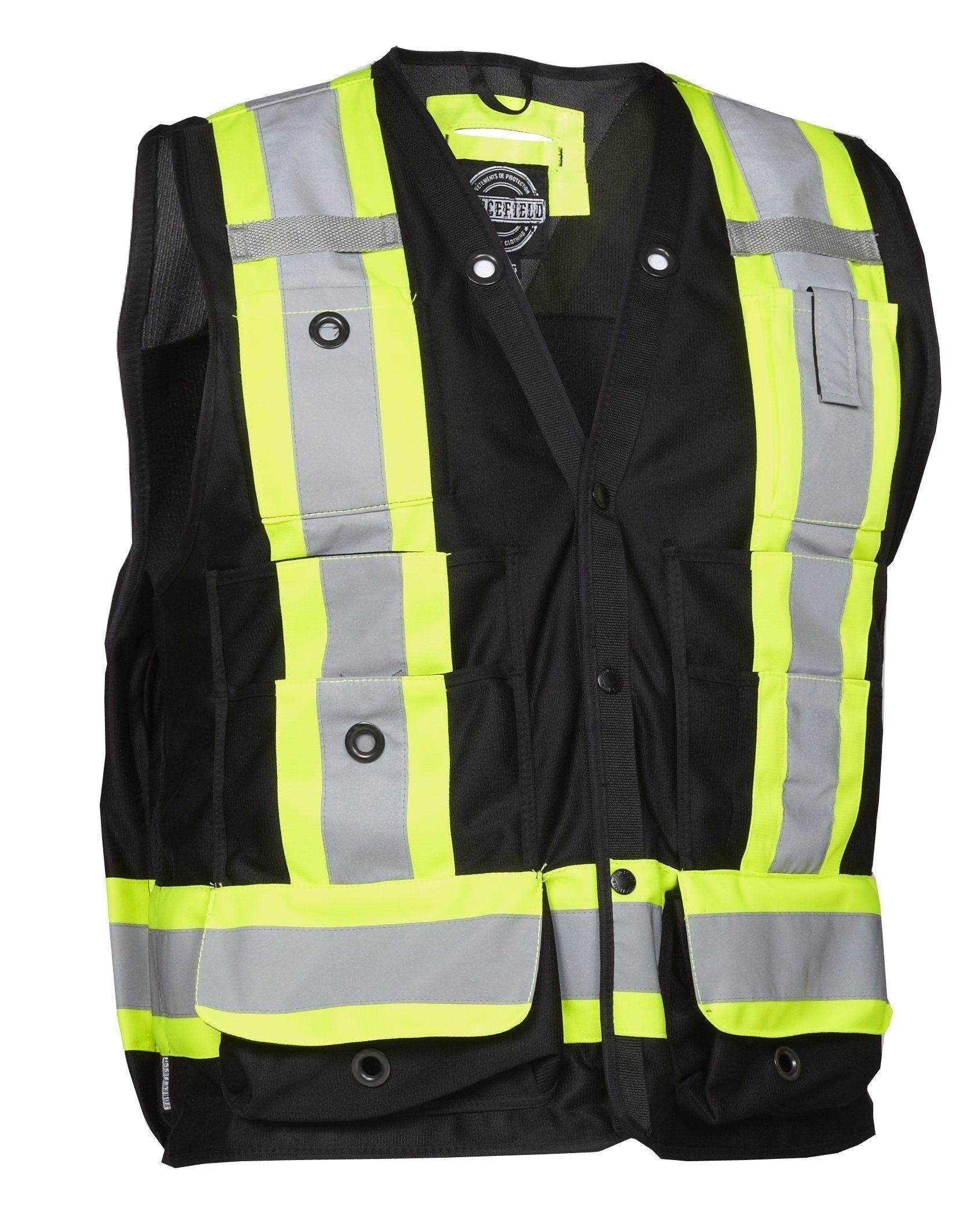 Hi Vis Safety Surveyor's Vest - Apparel image 8