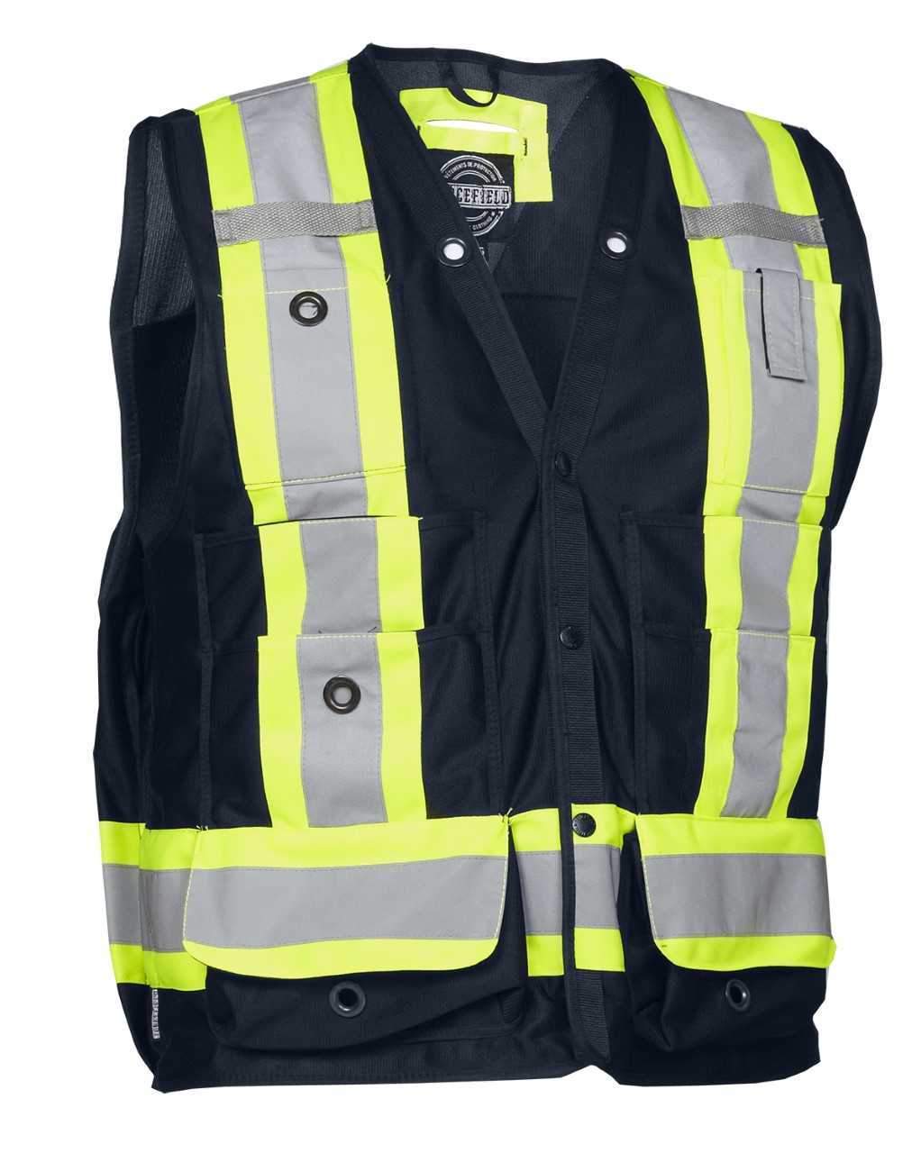Hi Vis Safety Surveyor's Vest - Apparel image 10