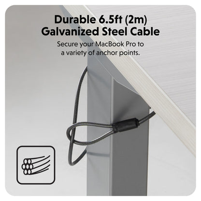 HyperShield MacBook Pro Master-Keyed Cable Lock (25-Pack) - Misc image 7