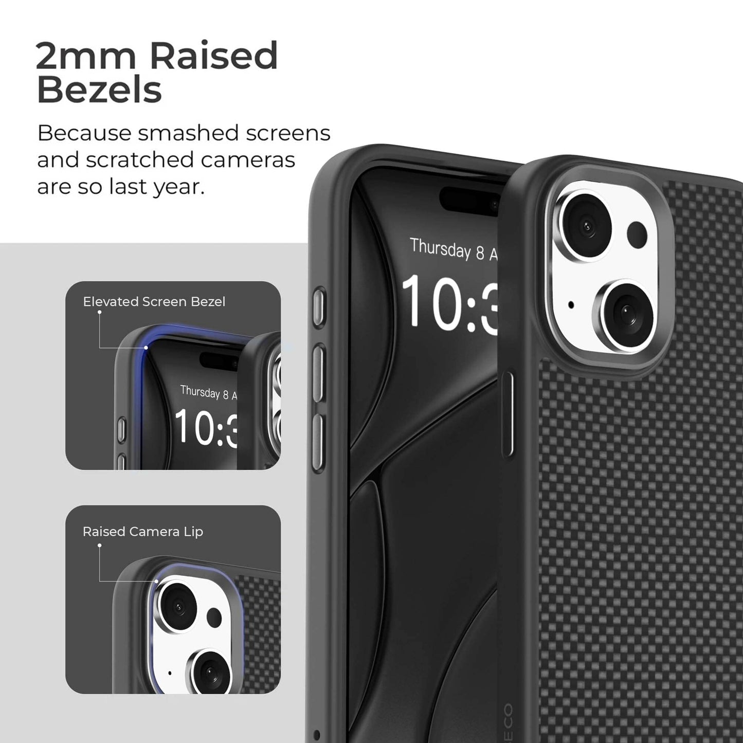 iPhone 15 Aramid Fiber Weave Pattern Case - Misc image 15