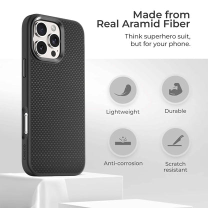 iPhone 16 Pro Aramid Fiber Weave Pattern Case - Misc image 11