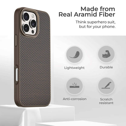 iPhone 16 Pro Aramid Fiber Weave Pattern Case - Misc image 3
