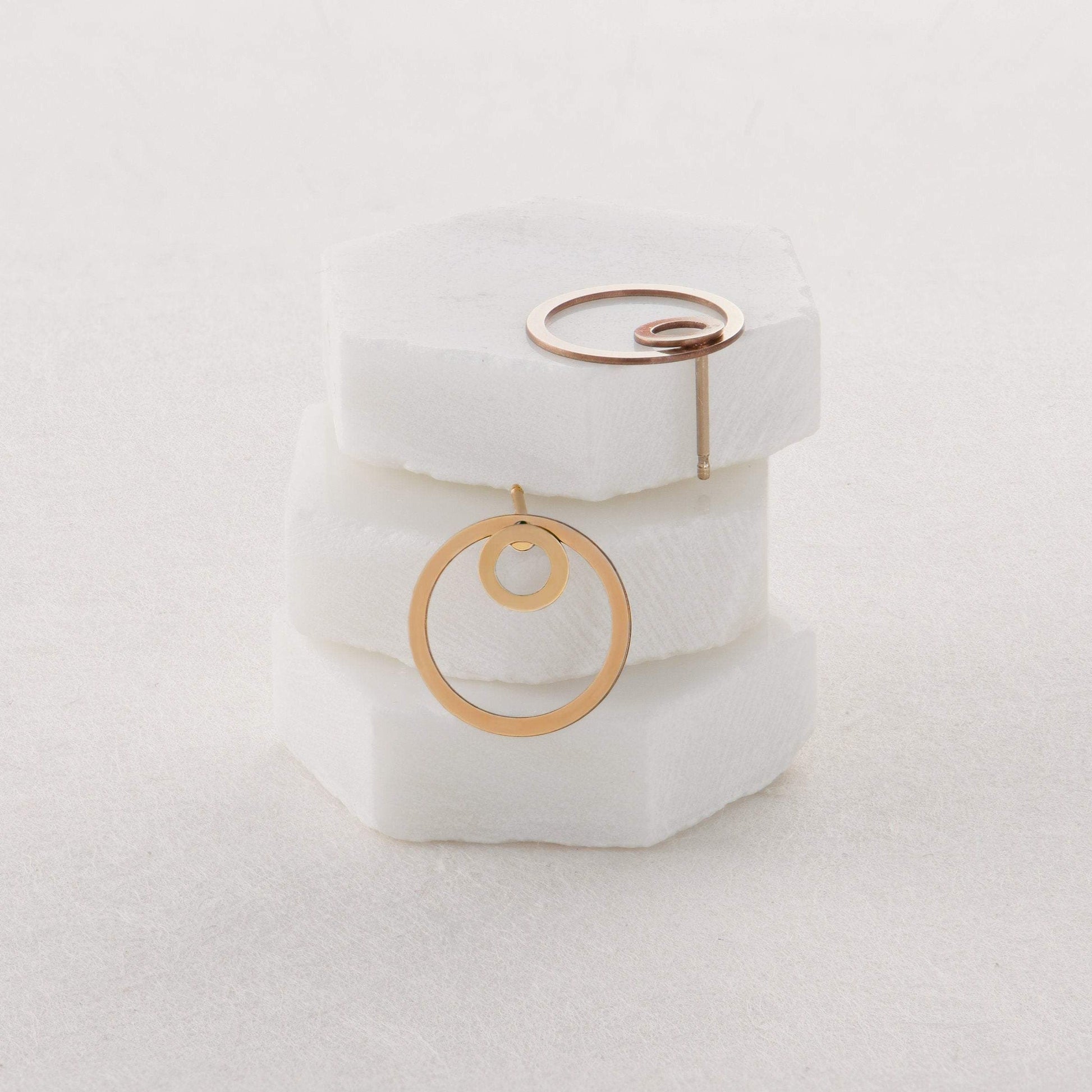Circle Jacket Earrings - Jewelry image 5