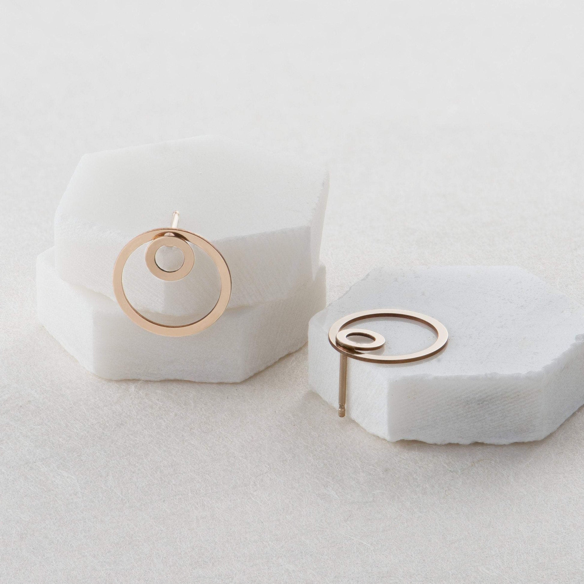 Circle Jacket Earrings - Jewelry image 3