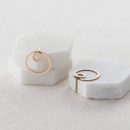 Circle Jacket Earrings - Jewelry image 3