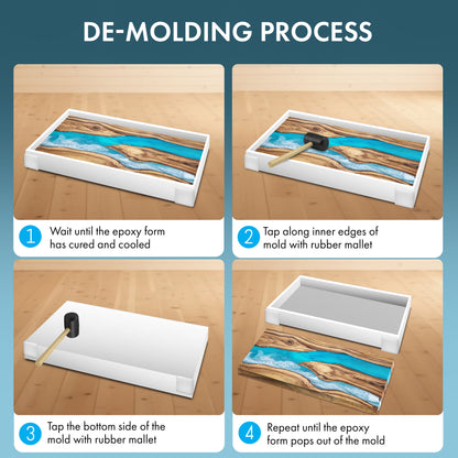 48'' x 24'' x 3'' | Large Size HDPE Table Mold - Misc image 5
