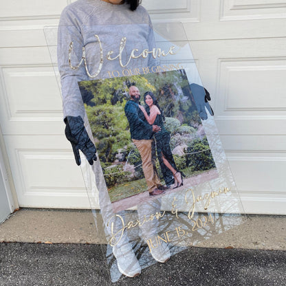 Photo Wedding Welcome Sign - Home Decor image 21