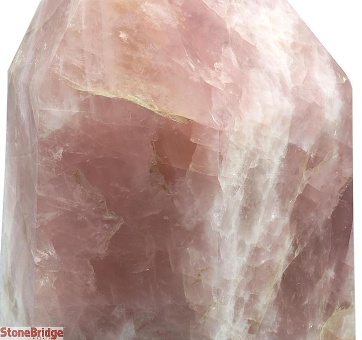 Rose Quartz Polished Tower (Generator) U#3 - 580 lb - 29" - Misc image 4