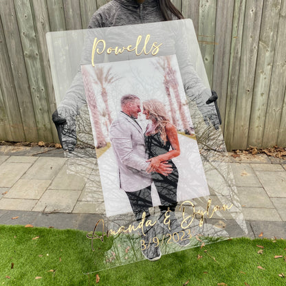 Photo Wedding Welcome Sign - Home Decor image 25
