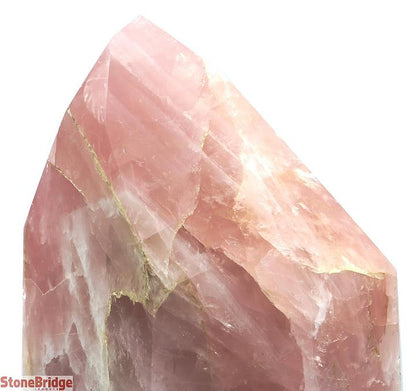 Rose Quartz Polished Tower (Generator) U#3 - 580 lb - 29" - Misc image 2