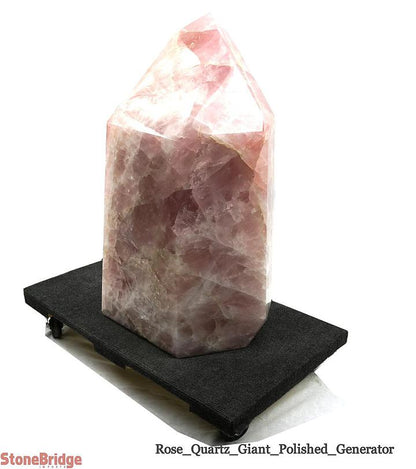 Rose Quartz Polished Tower (Generator) U#3 - 580 lb - 29" - Misc image 7