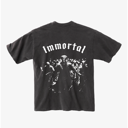 THE IMMORTAL ARMY PREMIUM VINTAGE T-SHIRT - VINTAGE BLACK - Apparel image 1