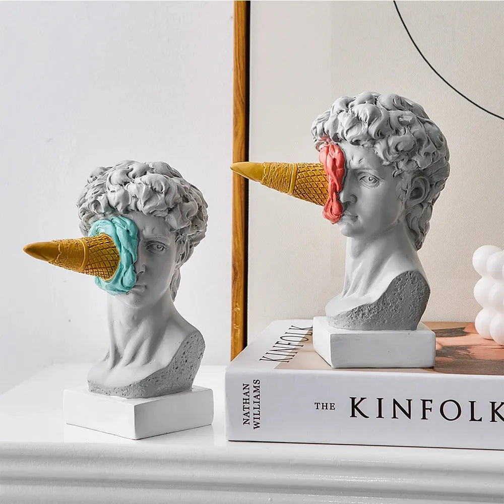 In Your Face Resin Statue - Kitchen & Dining image 7