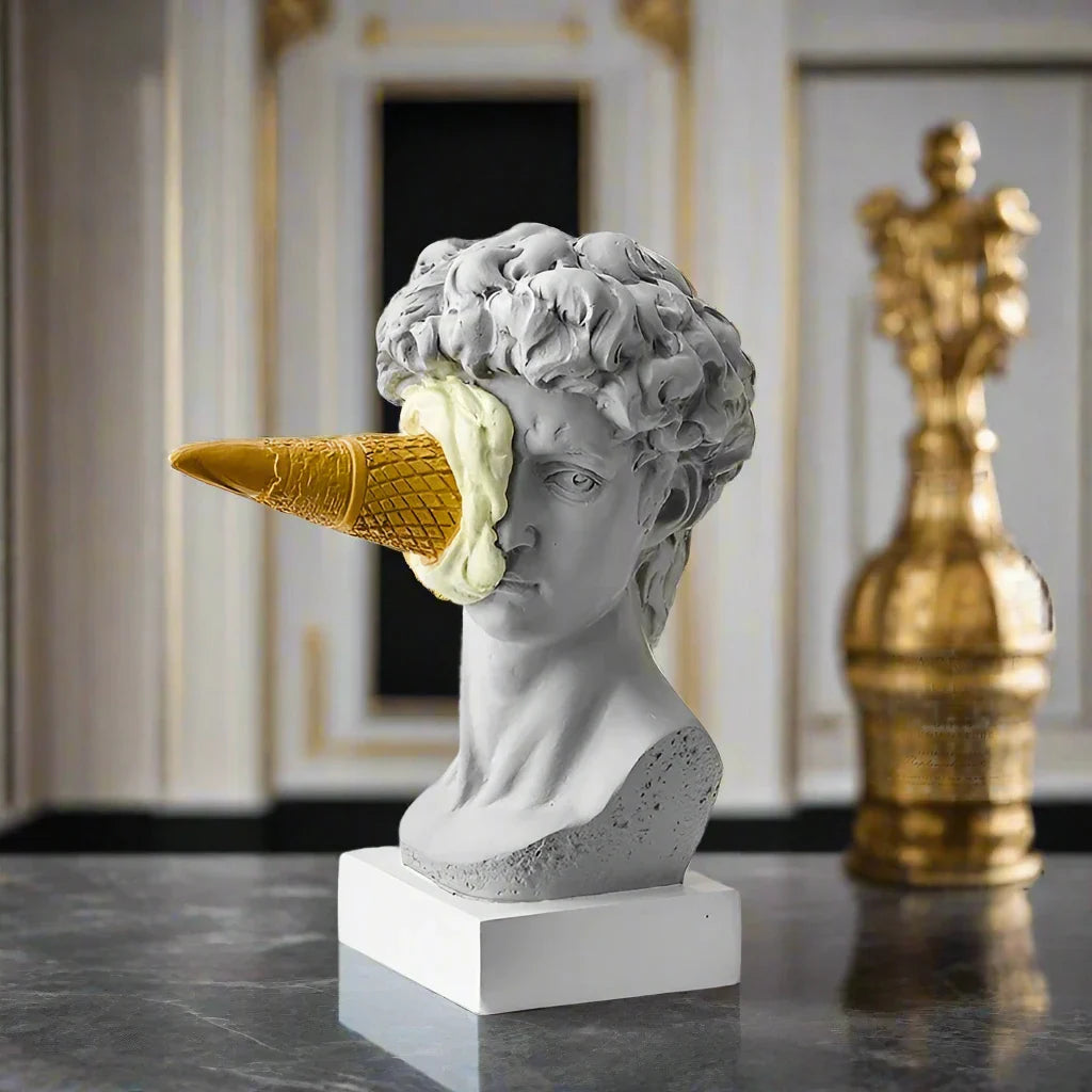In Your Face Resin Statue - Kitchen & Dining image 6