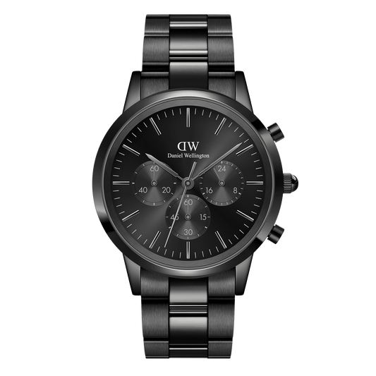 Iconic Chronograph Link Onyx B Black - Misc image 1
