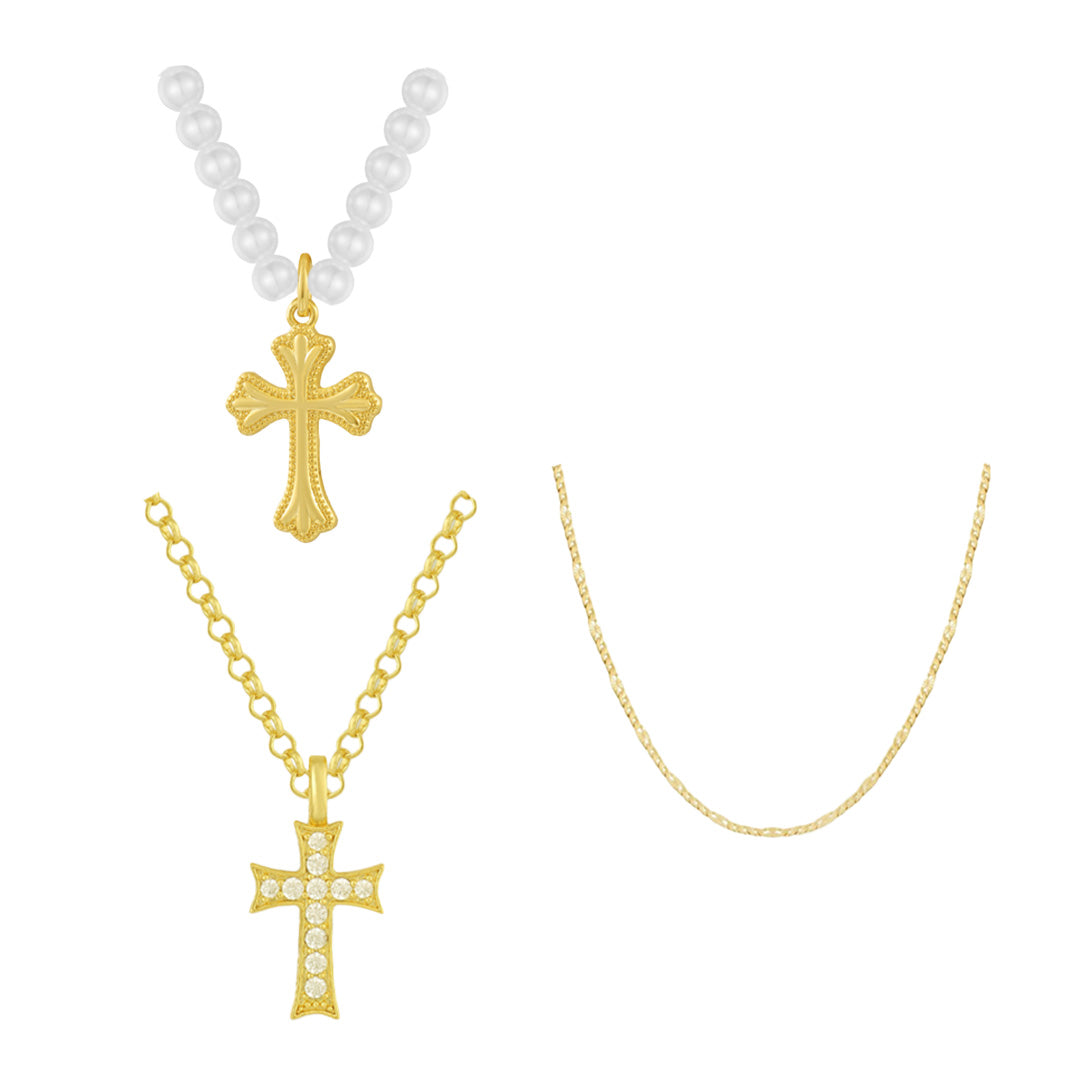 It Girl Trinity Bundle: 3 Piece Necklace Set - Jewelry image 2