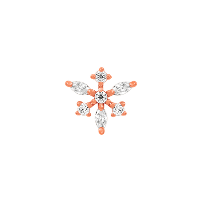Anna - Gold Snowflake in 14k Gold by Junipurr - Jewelry image 8