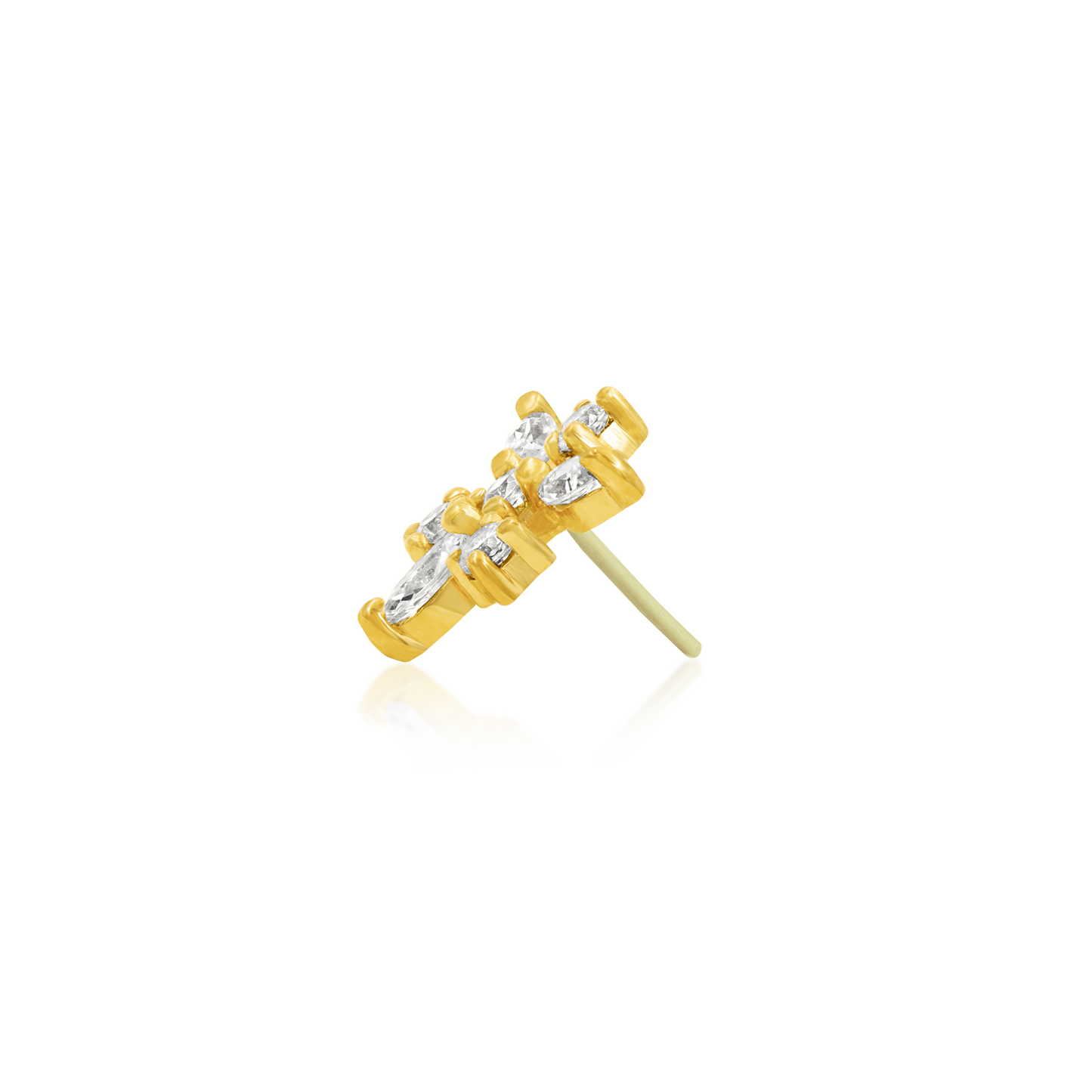 Anna - Gold Snowflake in 14k Gold by Junipurr - Jewelry image 3