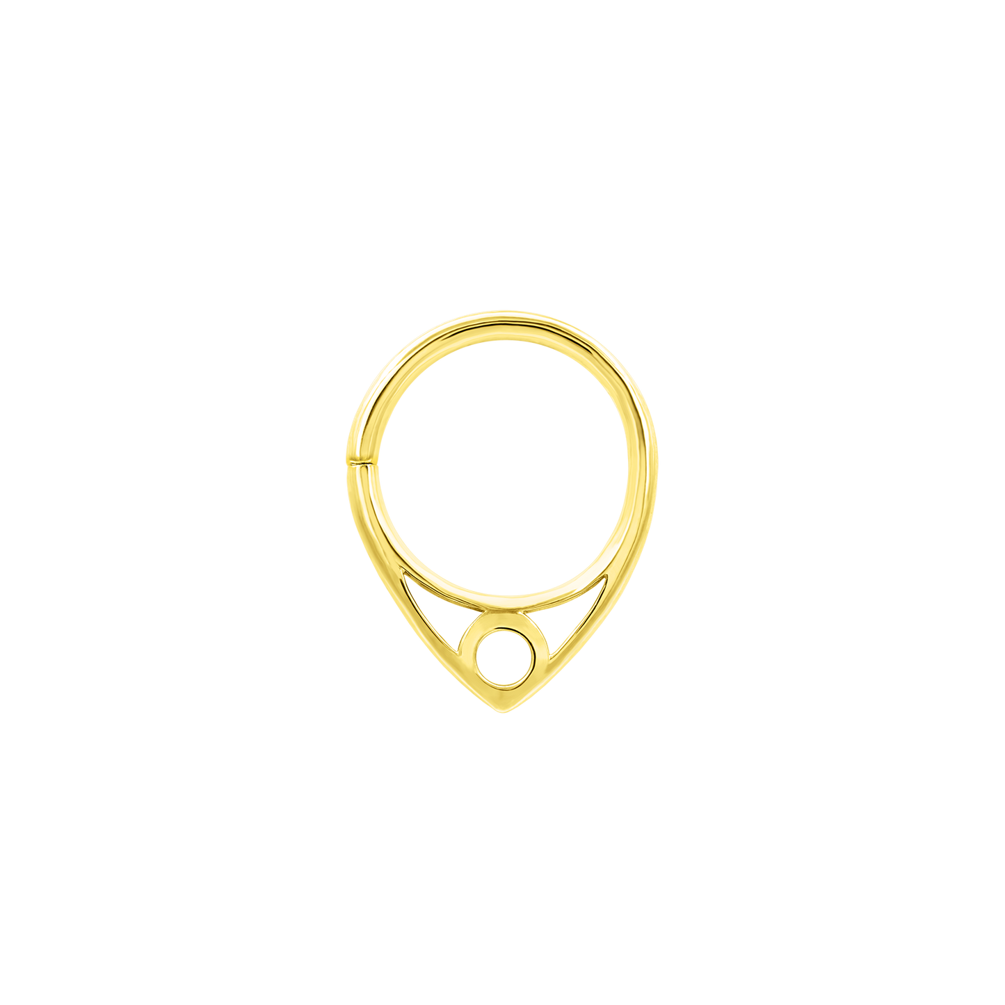 Winifred Seam Ring in Solid 14k Yellow Gold by Junipurr - Jewelry image 1