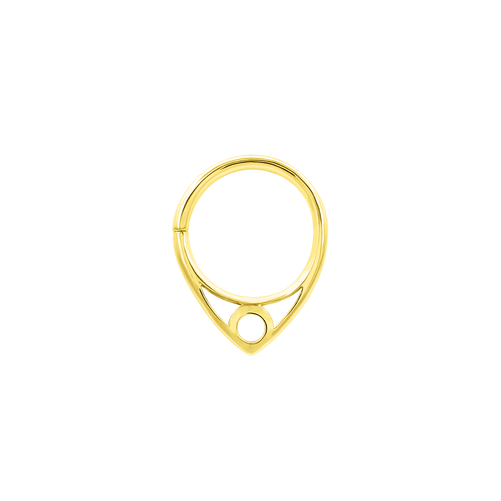 Winifred Seam Ring in Solid 14k Yellow Gold by Junipurr - Jewelry image 1