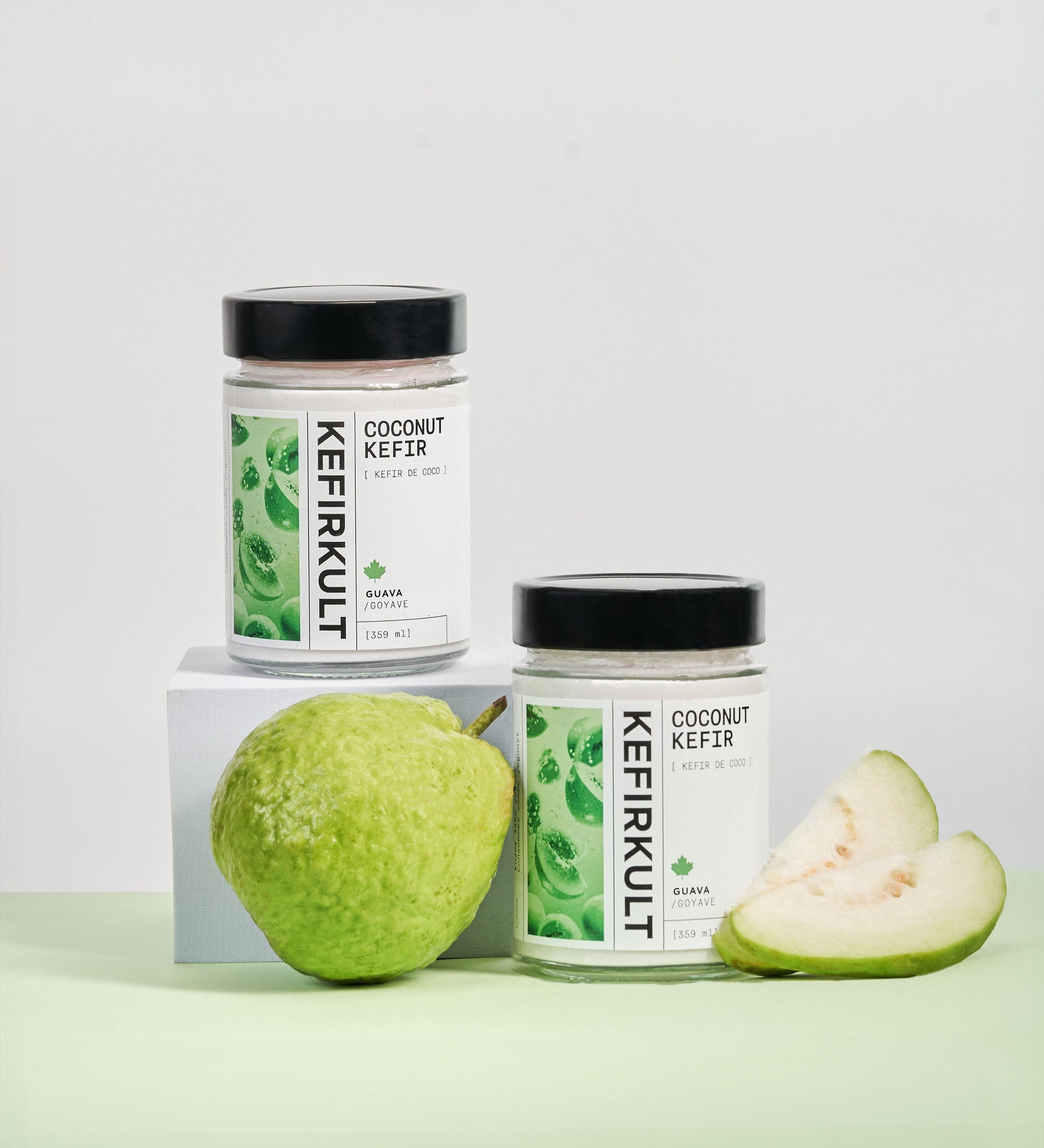 Probiotic Coconut Kefir Yogurt - Guava (Small) - 6 Pack - Kitchen & Dining image 1