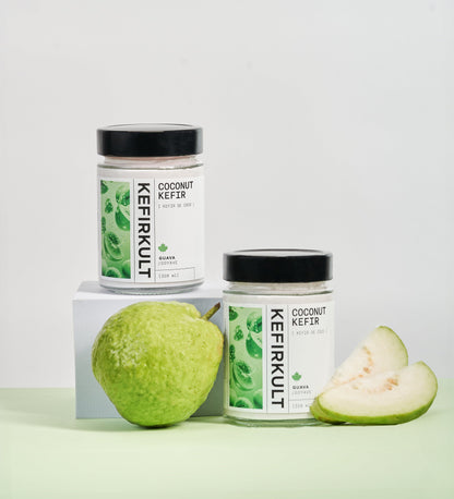 Probiotic Coconut Kefir Yogurt - Guava (Small) - 6 Pack - Kitchen & Dining image 1