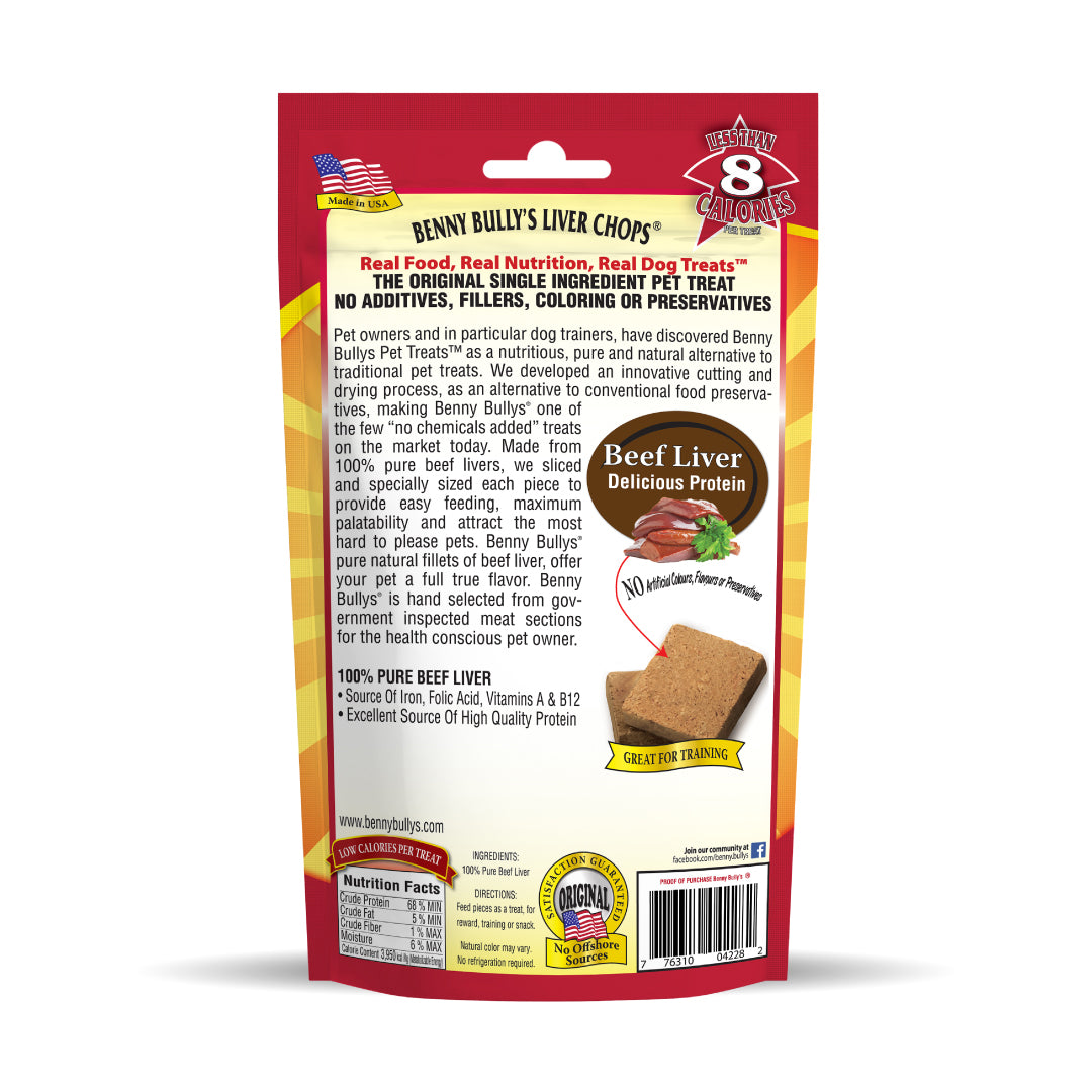 Benny Bullys Liver Chops® (Dog) - Athletic image 2