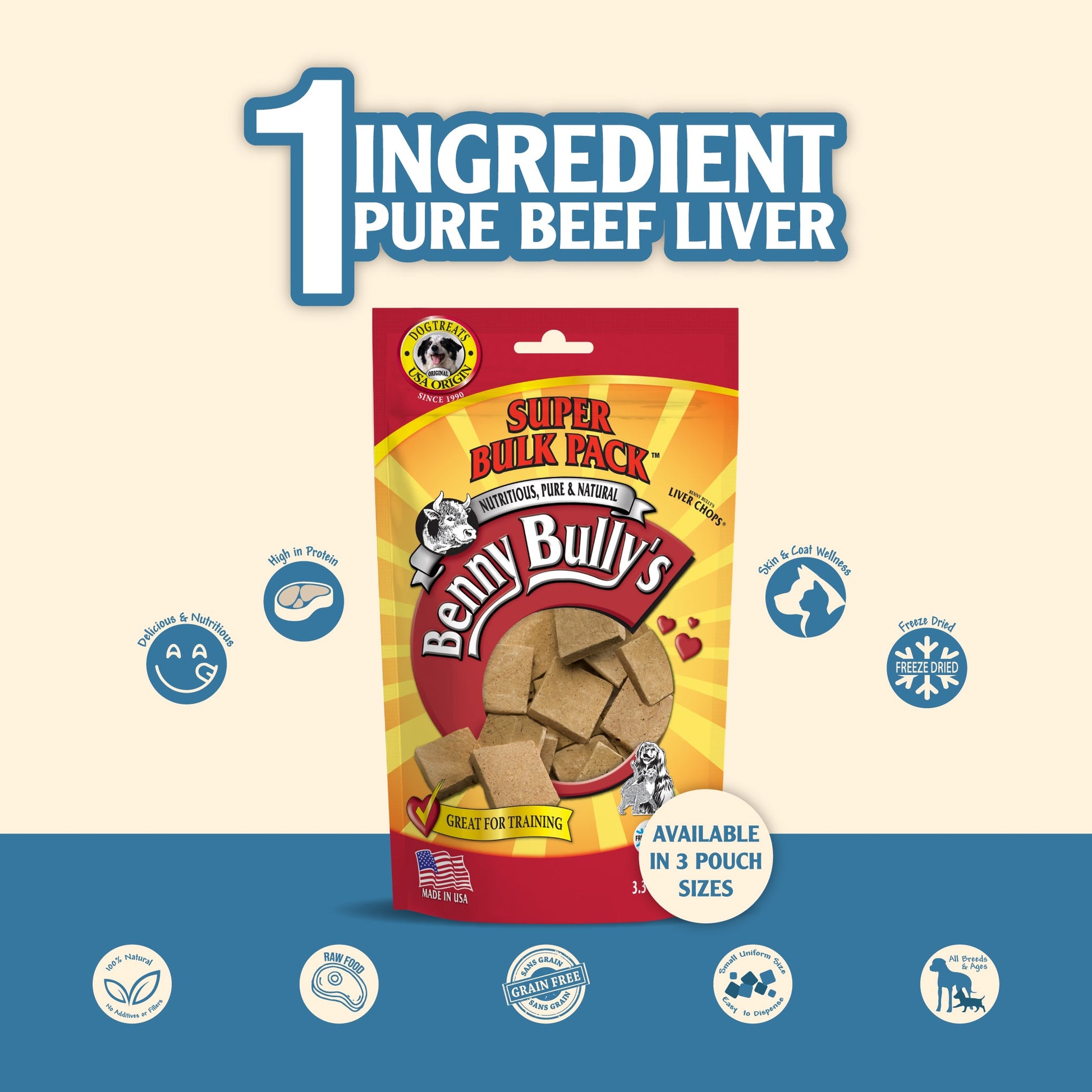 Benny Bullys Liver Chops® (Dog) - Athletic image 5