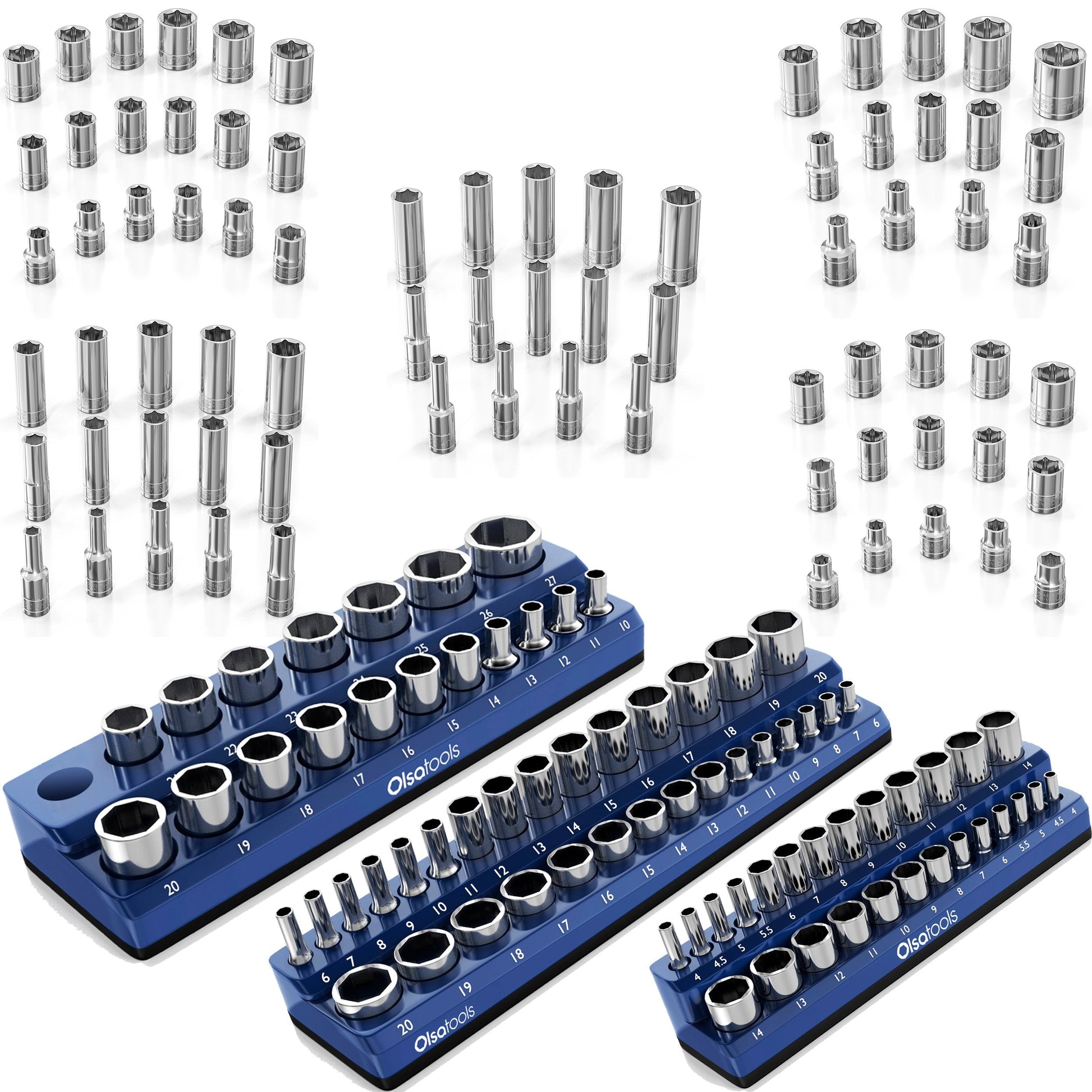 Chrome Socket & Magnetic Socket Organizer Set - Misc image 6