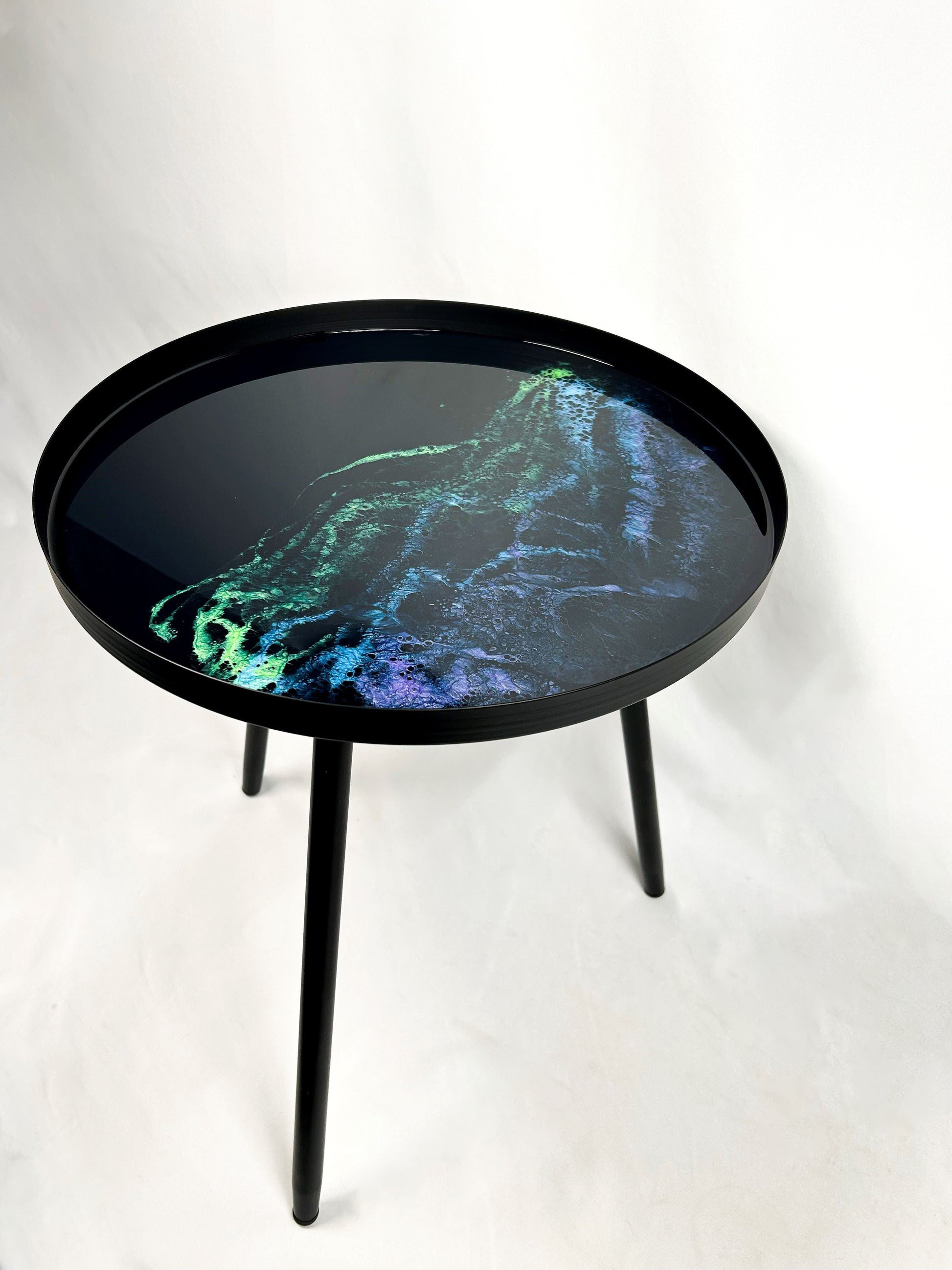 Resin Accented Side Table - Misc image 25