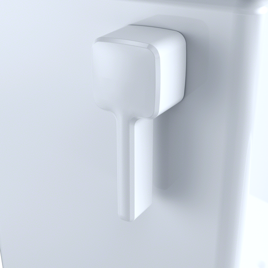 TOTO Trip Lever Handle with Spud and Mounting Nut - Left Hand - Misc image 1