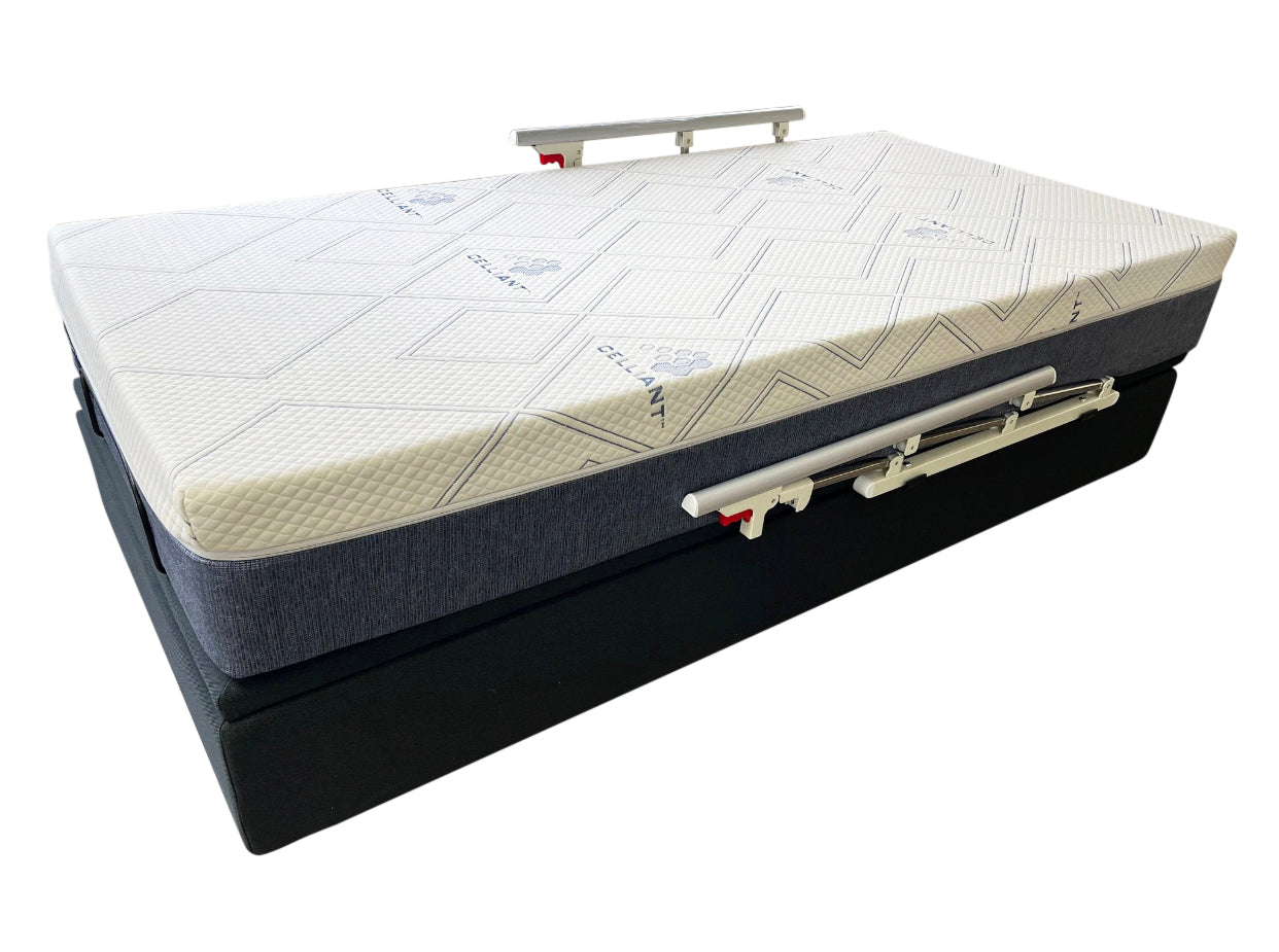 NSC Medical NanoSleep Adjustable Bed System with Twin XL Mattress - Bedding image 4