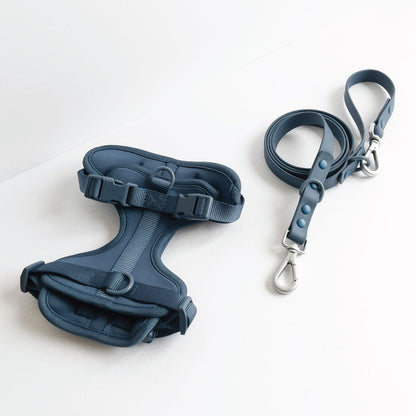 Navy Blue Harness and Leash Set - Furniture image 1
