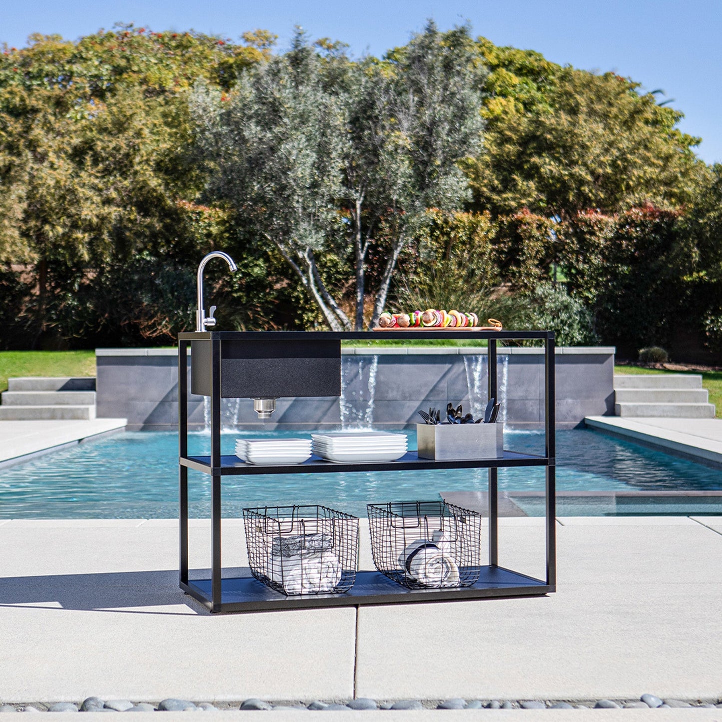 outdoor kitchen counter sink - Misc image 11