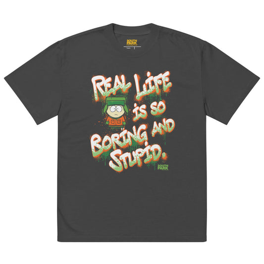 South Park Kyle Real Life Graffiti Oversized T-Shirt - Apparel image 1