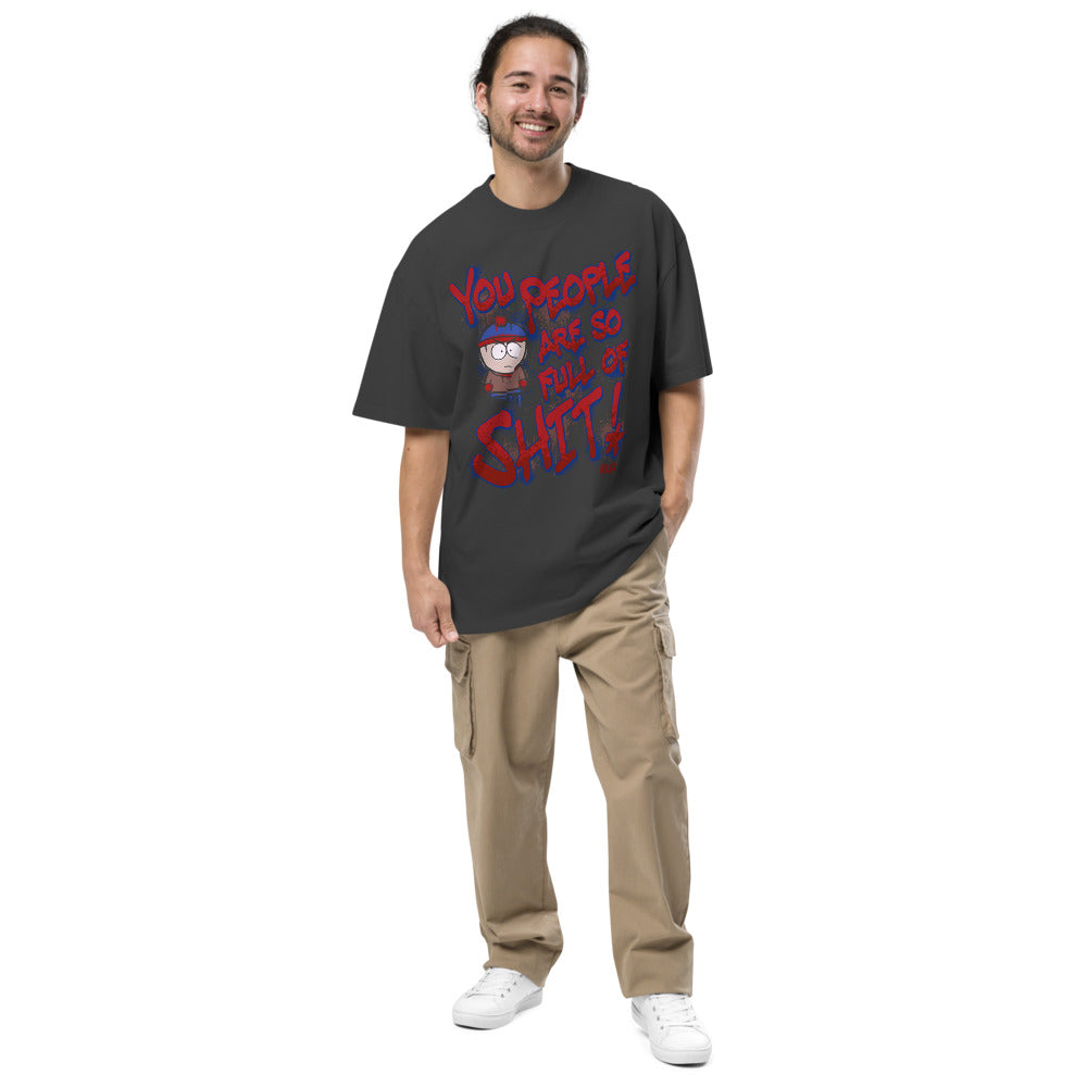 South Park Stan You People Graffiti Oversized T-Shirt - Apparel image 3
