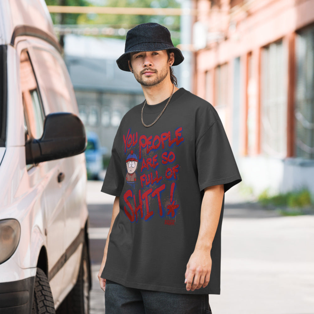South Park Stan You People Graffiti Oversized T-Shirt - Apparel image 2