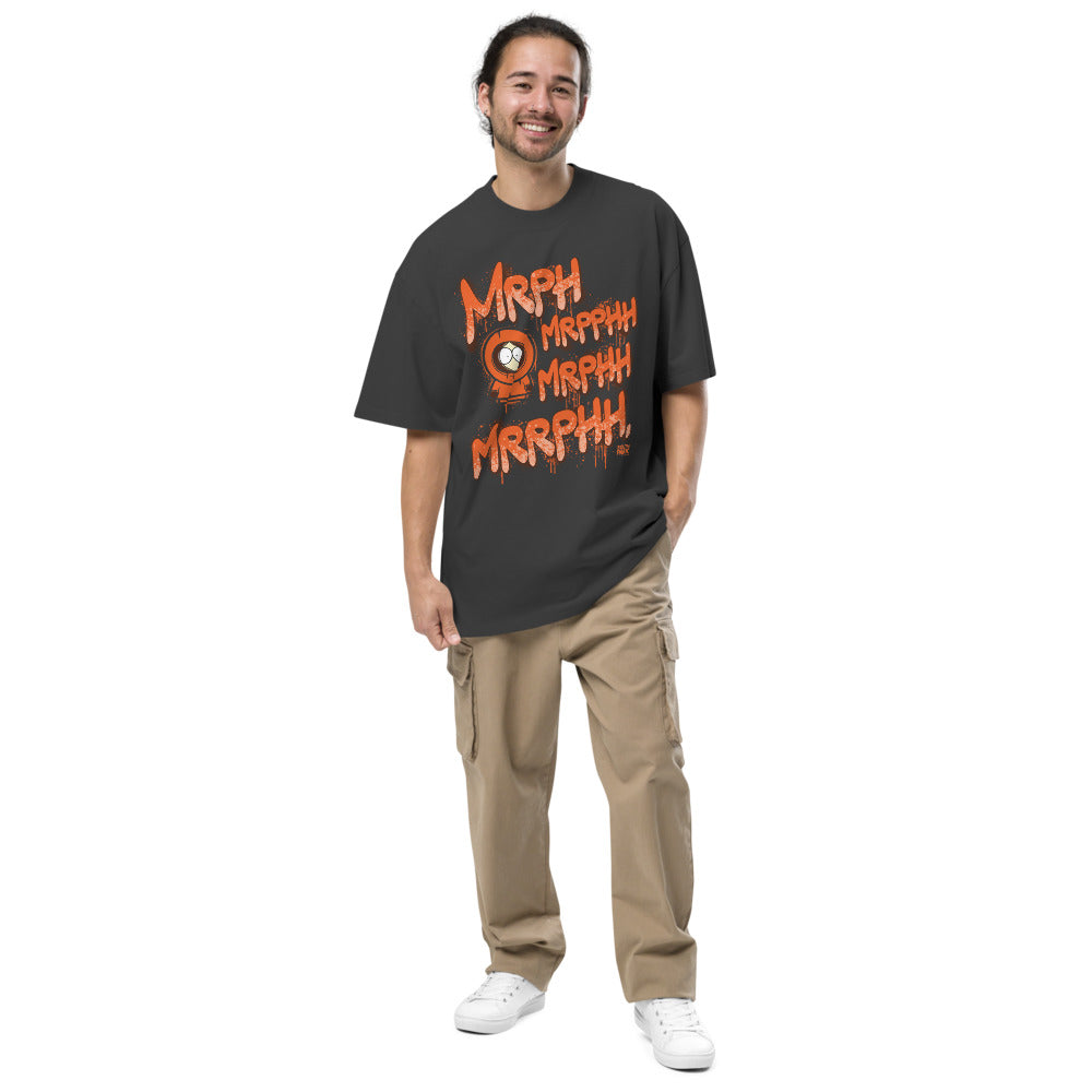 South Park Kenny Mrph, Mrpphh Graffiti Oversized T-Shirt - Apparel image 3