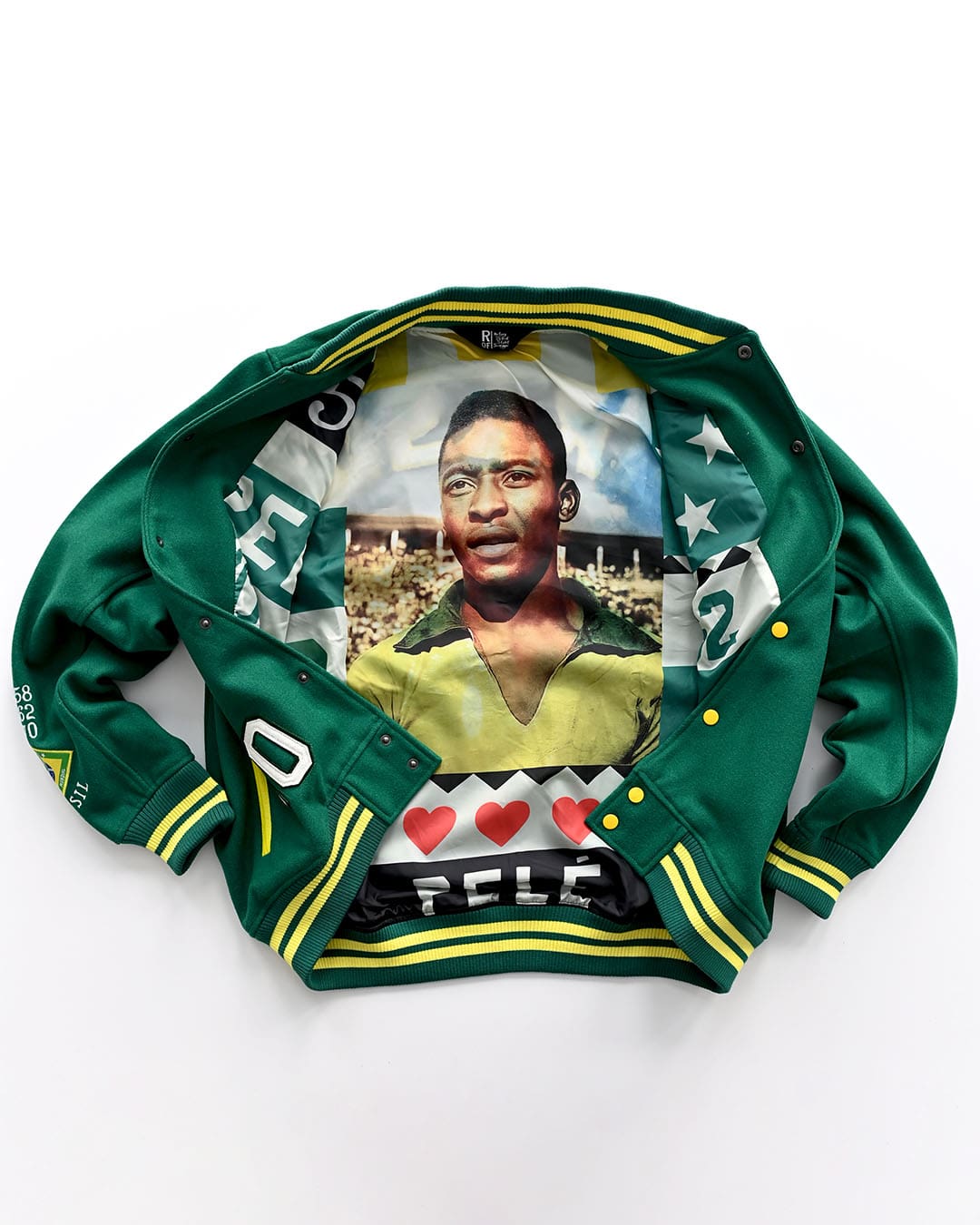 Pelé #10 Brasil Melton Jacket - Misc image 3