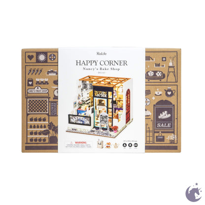 Emily's Flower Shop | Robotime DG145 DIY 1:24 Dollhouse Miniatures Kit - Furniture image 9