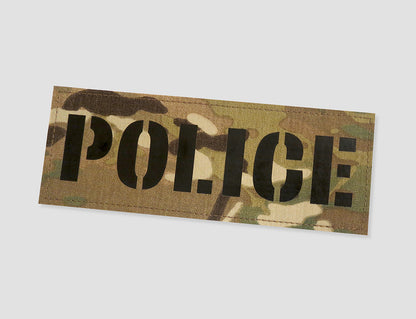 Police Identifier Velcro Patches 6x3 in - Apparel image 1