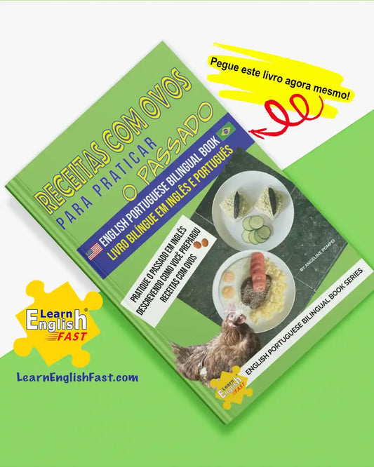 Egg Recipes To Practice The English Past Tense: English–Portuguese Bilingual Book (PDF Edition) - Misc image 1