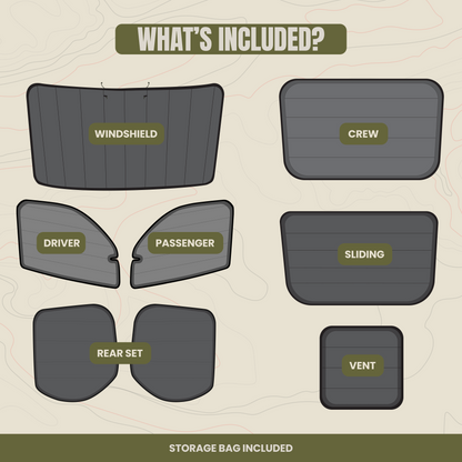 Full 8-Piece Window Cover Set - Misc image 5