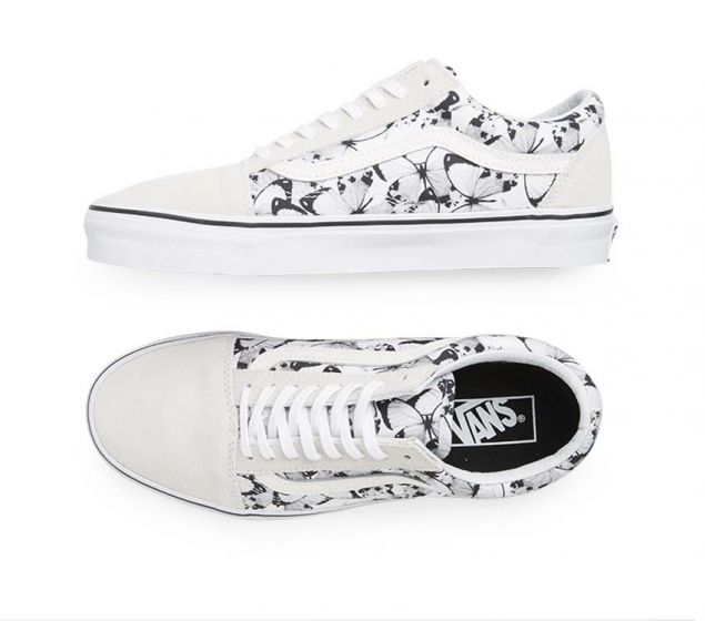 VANS | OLD SKOOL (BUTTERFLY) TRUE WHITE | BLACK - Kitchen & Dining image 2