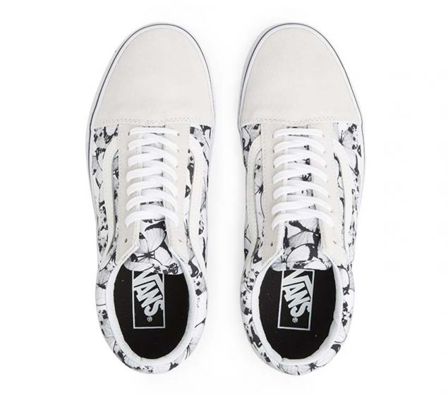 VANS | OLD SKOOL (BUTTERFLY) TRUE WHITE | BLACK - Kitchen & Dining image 4